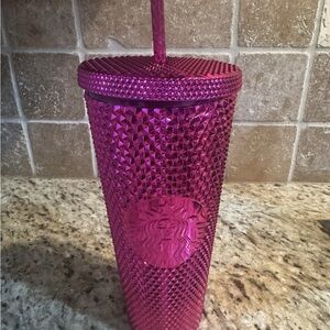Starbucks Metallic Pink Tumbler Lid